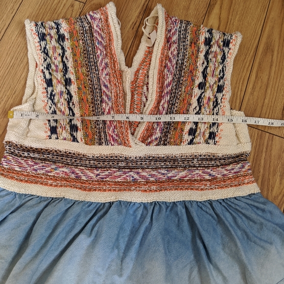 Anthropologie pilco babydoll peplum knit shirt - Picture 11 of 12